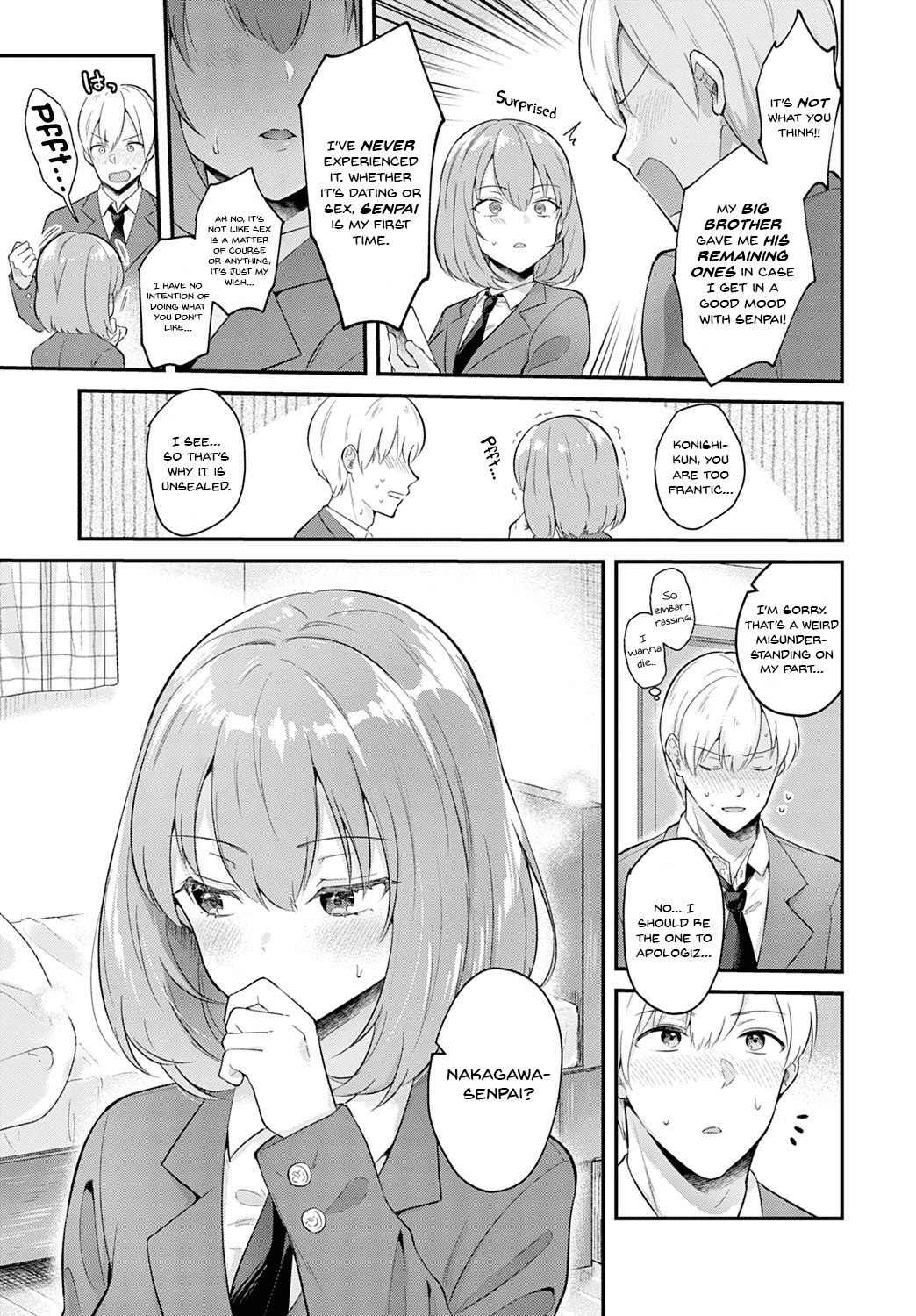 Hentai Manga Comic-Girlfriend Face-Read-5